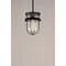 Maxim Lighting Breakwater 1-Light 7" Wide Black Semi-Flush Mount Light 10268CLBK - alternate 2